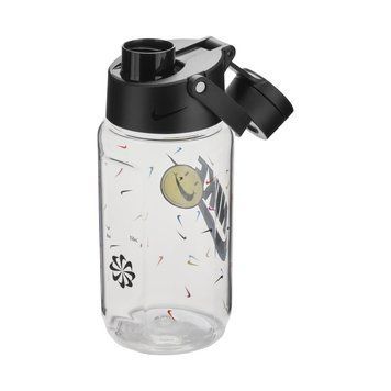 Бутылка Nike TR RENEW RECHARGE CHUG BOTTLE 16 OZ прозрачный грфический, черный Уни 473 мл N.100.7634.968.16