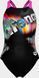 Купальник для дівчаток Arena LIT LOGO SWIMSUIT V BACK L чорний, рожевий 164 см 010690-590 фото 7