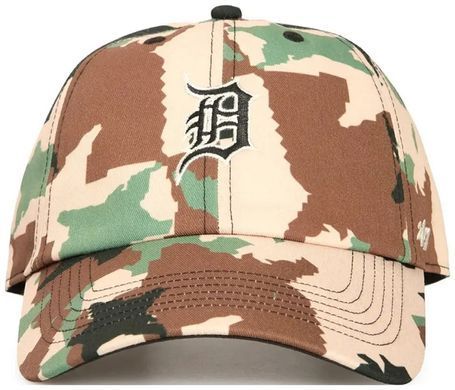 Кепка 47 Brand DETROIT TIGERS DIGITAL STAR бежевий, зелений, коричневий Уні One Size DGTCU09PTS-BW