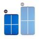 Килимок надувний inSPORTline Aircase 200x140 см, біло-синій 23352 фото 3