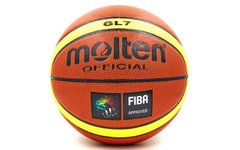 Мяч баскетбольный PU №7 MOL BA-3598 GL7