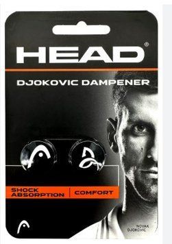 Віброгасники Head Djokovic Dampener black 2 шт 285704 bk