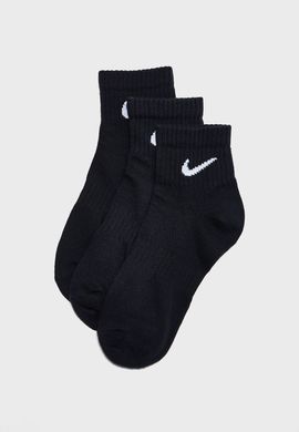 Шкарпетки Nike U NK EVERYDAY LTWT ANKLE 3PR чорний Уні 38-42 00000007749