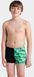 Плавки-боксери для хлопців Arena FOAM SWIM SHORT чорний, зелений, бірюзовий Діт 152 см 00000033498 фото 4