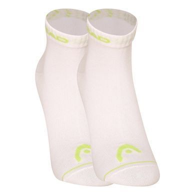 Шкарпетки Head QUARTER 3P UNISEX сірий, зелений, білий Уні 00000025249