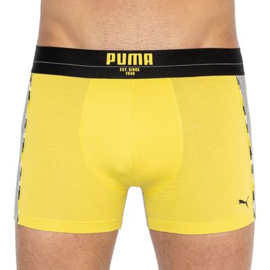 Труси-боксери Puma STATEMENT BOXER 2P жовтий, сірий Чол L 00000009315