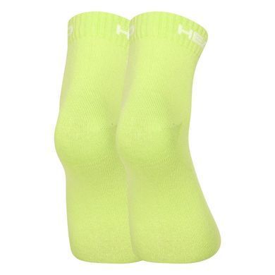 Шкарпетки Head QUARTER 3P UNISEX сірий, зелений, білий Уні 00000025249