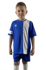 Детская футбольная форма X2 (футболка+шорты), размер S (синий/белый) DX2001B/W-S DX2001B/W