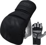 Тренировочные перчатки RDX GRAPPLING GLOVES SHOOTER T-15 черный S GSR-T15MB