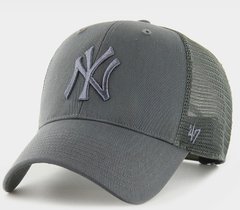 Кепка-тракер 47 Brand MLB NEW YORK YANKEES BRANSON темно-серый Уни OSFA 00000029706