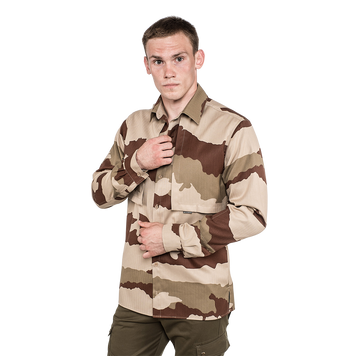 Сорочка камуфляжна тактична Brotherhood Camo буря в пустелі пустельний камуфляж BH-U-SHC-D-44-170