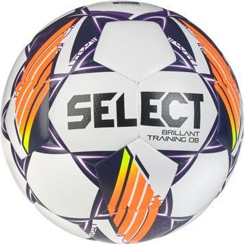 М'яч футбольний Select BRILLANT TRAINING DB v24 білий, фіолетовий Уні 4 086414-096