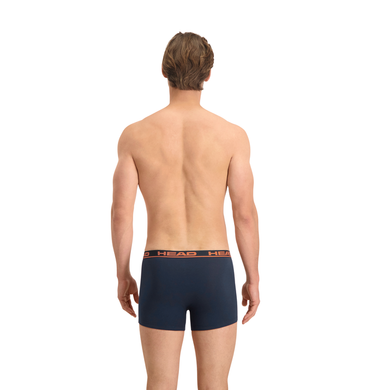 Труси-боксери Head BASIC BOXER 2P темно-синій, помаранчевий Чол XXL 701202741-010