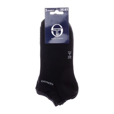 Шкарпетки Sergio Tacchini 3-pack чорний Уні 36-41 00000008224