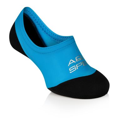 Шкарпетки для басейну Aqua Speed ​​NEO SOCKS 6100 чорний, блакитний Діт 22-23 00000015171