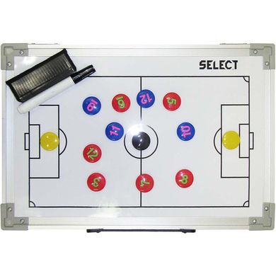 Доска тактическая SELECT Tactics board foldable - football 60х45 7294100000