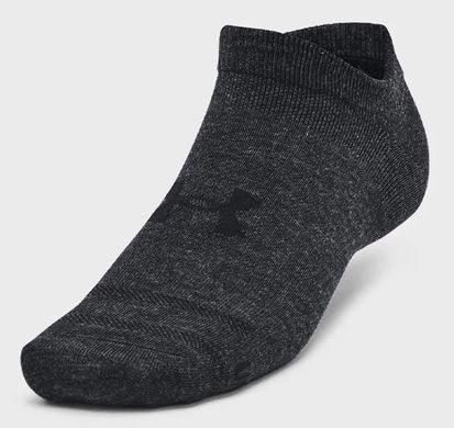 Шкарпетки Under Armour Essential No Show 3pk чорний Уні 1382623-001