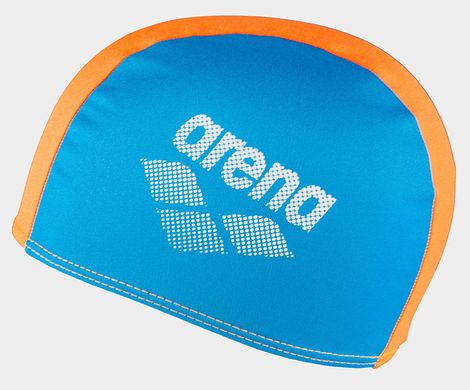 Шапка для плавання Arena POLYESTER II JR блакитний, помаранчевий Діт OSFM 00000029653