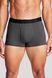 Труси Under Armour PERFORMANCE COTTON - SOLID 3 3PK сірий, червоний, чорний Чол SM 1383891-025 фото 5