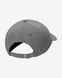 Кепка Nike U NSW H86 NU CAP темно-серый Уни MISC DV3166-010 фото 2
