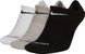 Шкарпетки Nike U NK EVERYDAY PLUS CUSH NS FOOT 3PR чорний, білий, сірий Уні 34-38 00000009866 фото 3
