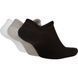 Шкарпетки Nike U NK EVERYDAY PLUS CUSH NS FOOT 3PR чорний, білий, сірий Уні 34-38 00000009866 фото 2