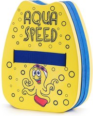 Дошка для плавання Aqua Speed ​​Backfloat KIDDIE Octopus 6899 жовтий Діт 22х18х8см 00000015261