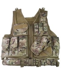 Жилет разгрузка KOMBAT UK Cross-draw Tactical Vest kb-cdtv-btp