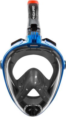 Повнолицьова маска Aqua Speed SPECTRA 2.0 9918 чорний, синій Уні L/XL 00000028839
