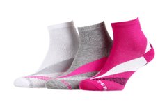 Шкарпетки Sergio Tacchini 3-pack білий, сірий, рожевий Діт 27-30 00000008195