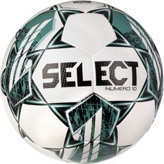 М'яч футбольний Select NUMERO 10 FIFA PRO v23 білий, зелений розмір 5 367506-314