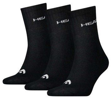 Шкарпетки Head ELEMENTS ALL SPORTS SHORT CREW 3P чорний Чол  701229009-001