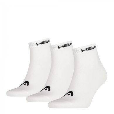 Шкарпетки Head QUARTER 3PPK UNISEX білий 43-46 761011001-300