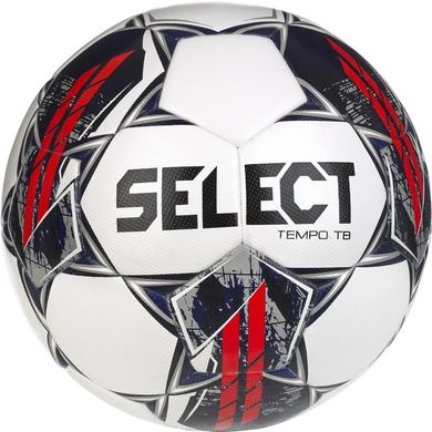 М'яч футбольний Select TEMPO TB v23 біло-сірий Уні 5 00000022984