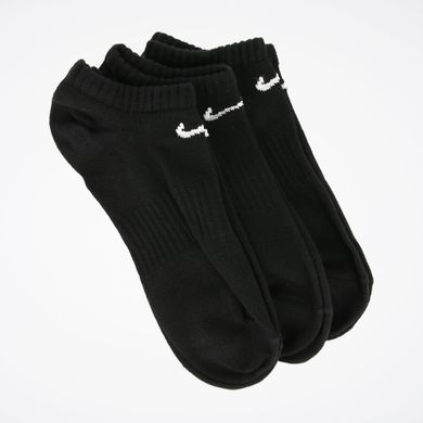 Шкарпетки Nike U NK EVERYDAY LTWT NS 3PR чорний Уні 34-38 00000007753