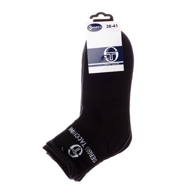 Шкарпетки Sergio Tacchini 3-pack чорний Жін 35-37 00000008245