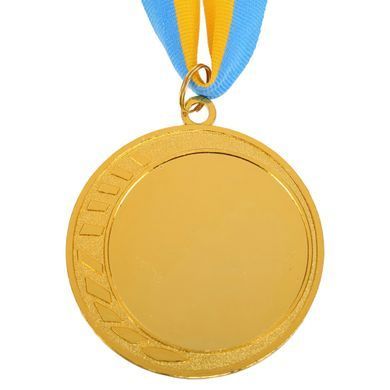 Медаль спортивная с лентой SP-Sport WREATH C-1489-7 &oslash;7см золото C-1489-7-G