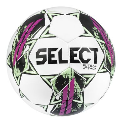 Мяч для футзала Select Futsal Attack v22 (419) бел/розов, размер 4 107346-419