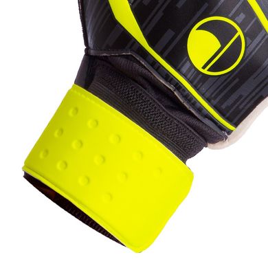 Воротарські рукавиці з захисними вставками FB-900 розмір 8, салатові FB-900-WG(8)
