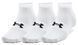 Шкарпетки Under Armour Essential Low Cut 3pk білий Уні LG 1365745-100 фото 9