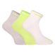 Шкарпетки Head QUARTER 3P UNISEX сірий, зелений, білий Уні 39-42 00000025250 фото 1