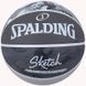М'яч баскетбольний Spalding Sketch Jump Ball сірий  84382Z фото 1