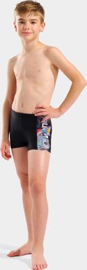 Плавки для мальчиков Arena LIT LOGO SWIM SHORT черный  010692-550