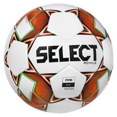 М'яч футбольний Select Royale FIFA Basic v22 біло-помаранчовий Уні 5 00000017620