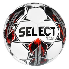 М'яч для футзалу Select Futsal Samba (FIFA Basic) v22 (402) біло/срібний, розмір 4 106346-402