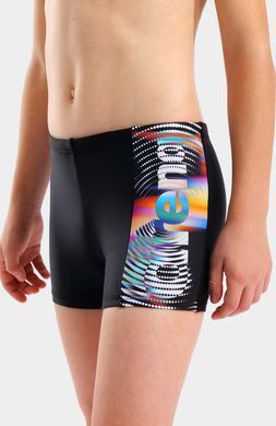 Плавки для мальчиков Arena LIT LOGO SWIM SHORT черный  010692-550