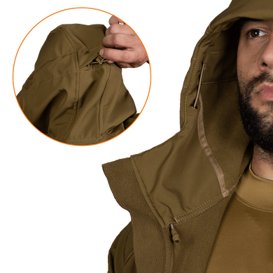 Куртка Stalker SoftShell Койот (7346), L 7346-L