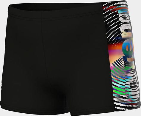 Плавки для мальчиков Arena LIT LOGO SWIM SHORT черный  010692-550