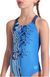 Купальник закритий для дівчат Arena PALETTE SWIMSUIT SWIM PRO BACK блакитний, синій Діт 164 см 007918-770 фото 4