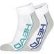 Шкарпетки Head PERFORMANCE QUARTER 2P UNISEX білий, сірий, мультиколор Уні 39-42 00000019592 фото 4
